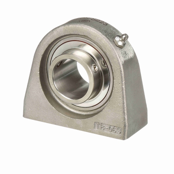 Browning Mounted Stainless Steel Tapped Bse Stainless Steel Pillow Blck Ball Bearing, 400 Steel, Setscrew Lck STBS-S223 - main